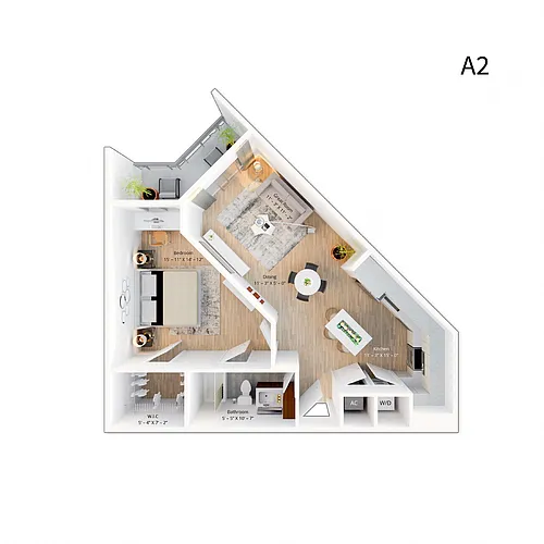 Floor plan A2