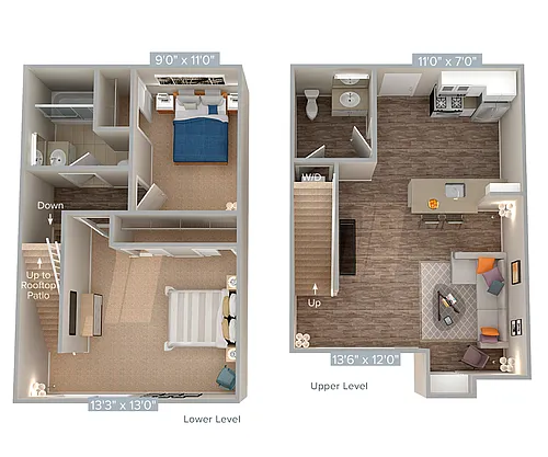 Floor plan B3-765