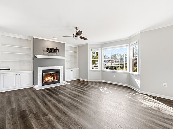 Living Room with Fireplace