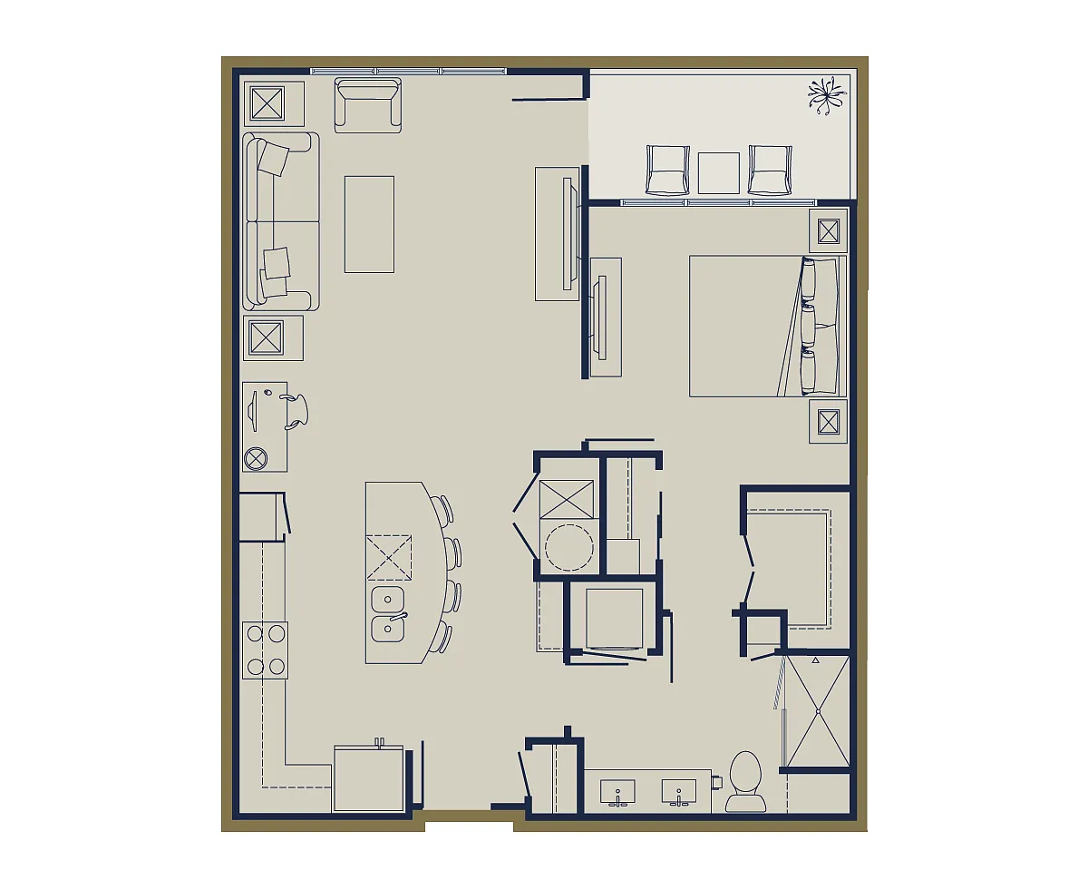 Floor plan B1