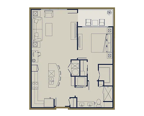 Floor plan B1