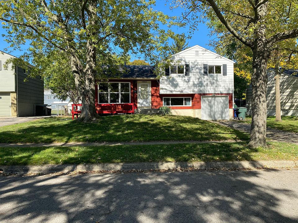 Front view of house.