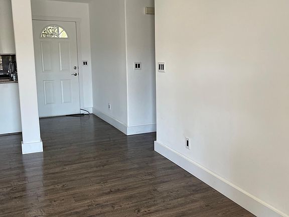 Entrance door with security gate.