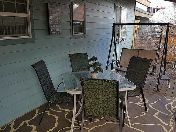 Covered patio