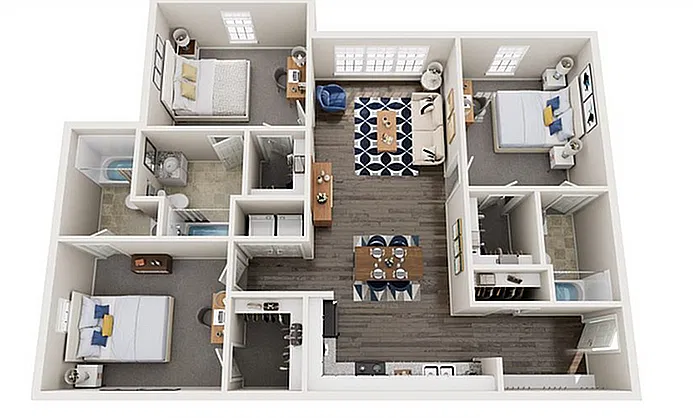Floor plan C1PR - Enhanced