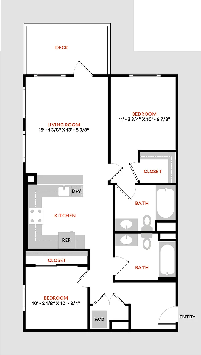 Floor plan Plan 2C