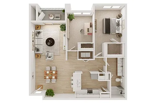 Floor plan B1A