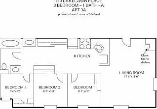 2nd image of 210 Lakelawn Pl APT 3C