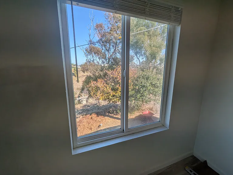living room view, east