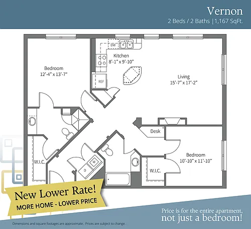 Floor plan Vernon
