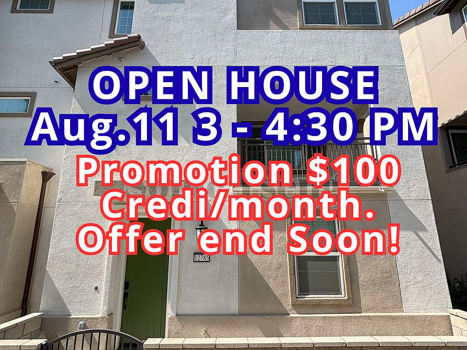12785_Sila_Way_Zillow_House_Front, Promotion: $100 credit/month. Offer end soon. OPEN HOUSE 8/11,3-4:30PM