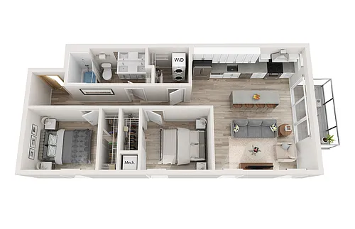 Floor plan C1