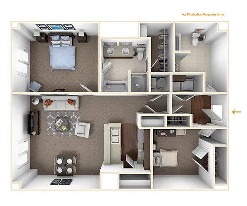 Floor plan Gainsborough 18