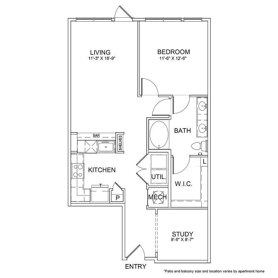 Floor plan WS_A13