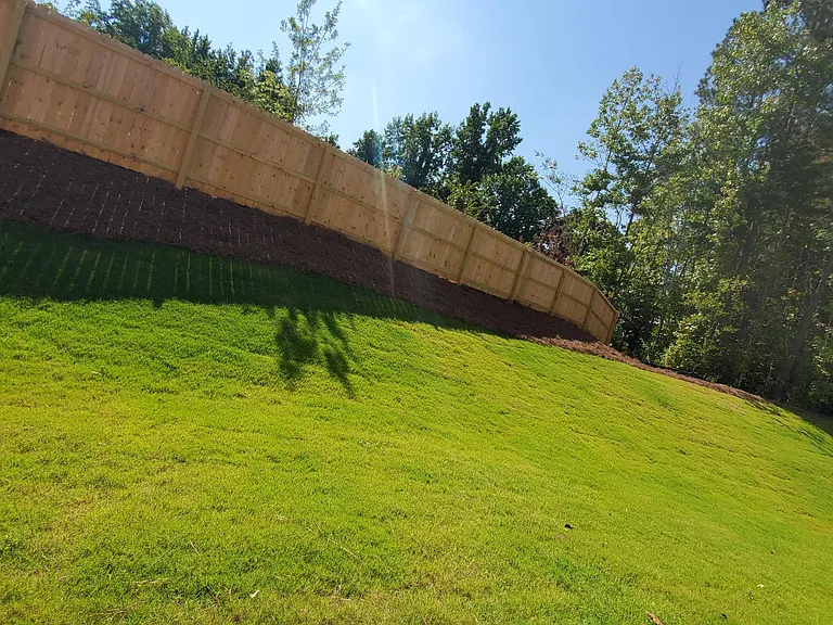 Fenced Lawn/ Backyard