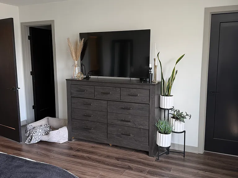 Master bedroom on the third floor