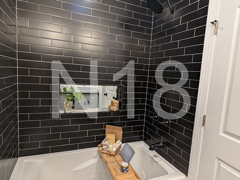 Spa jet bathtub perfect for relaxing without ever leaving home