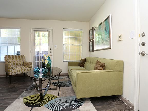 Spacious living rooms with plenty of natural light