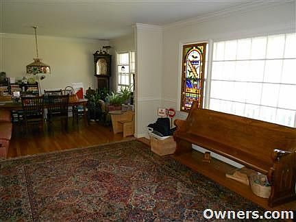 Enormous living/dining room with picture windows!