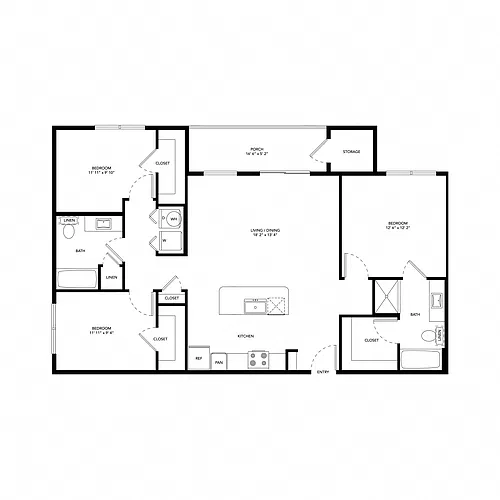 Floor plan C1