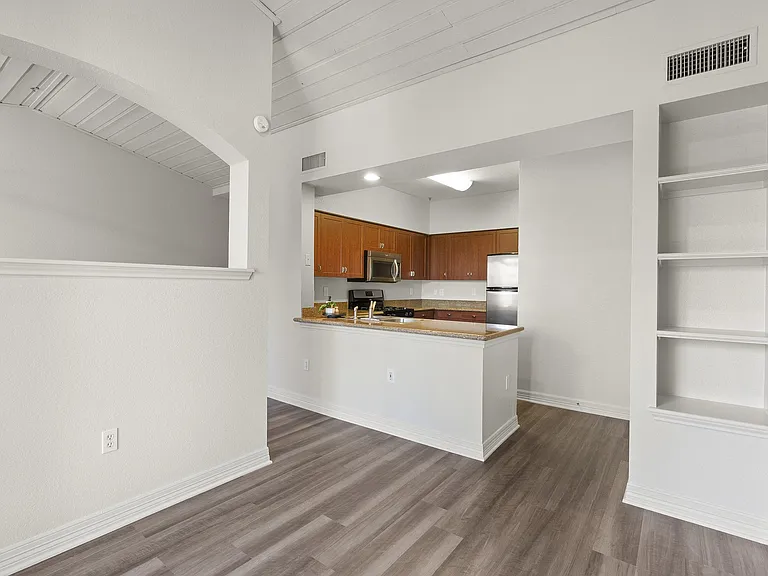 Built-in bookcases