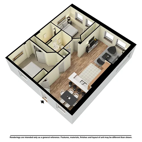 Floor plan A