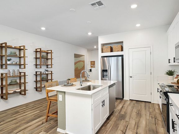 This image is of the Sagebrush Model Home. Options and colors may vary.