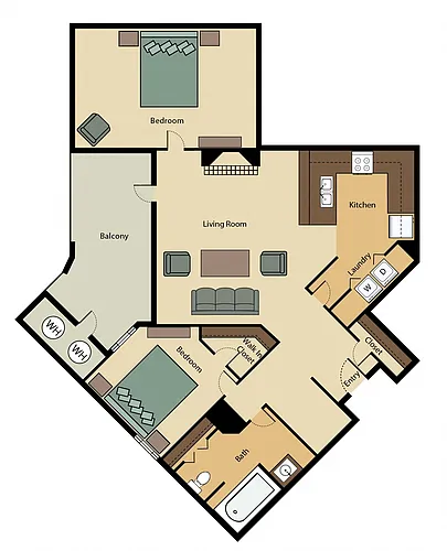 Floor plan Peachtree