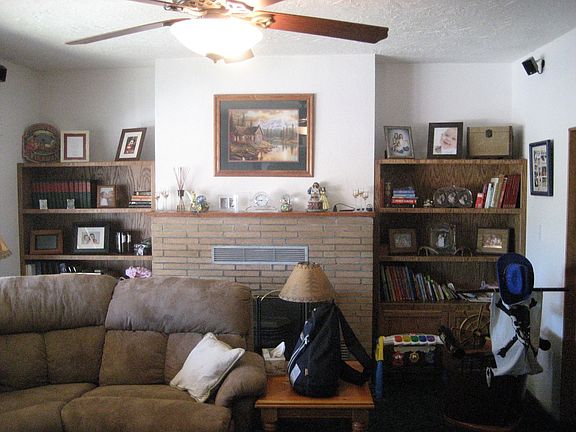 Living Room & Fireplace