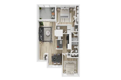 Floor plan B1