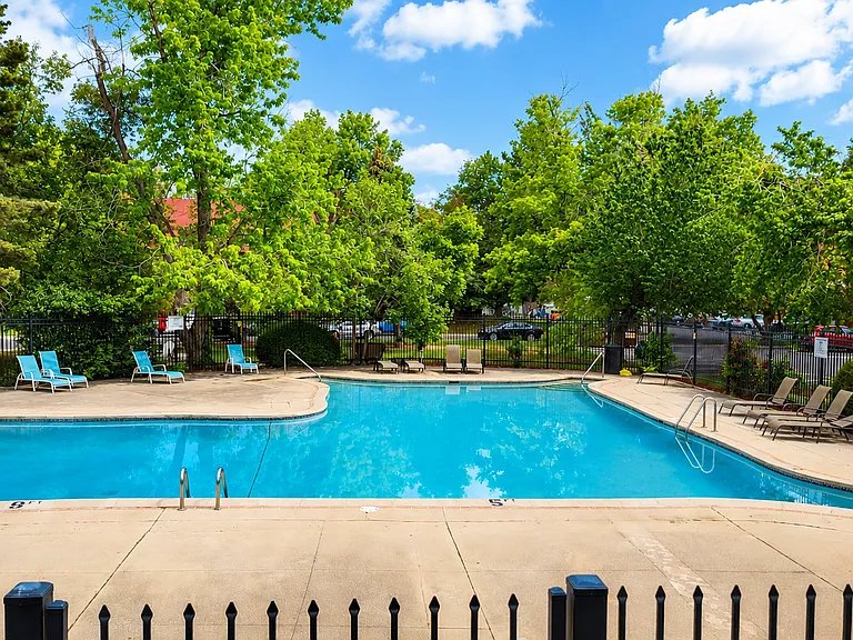 Community pool (and clubhouse).