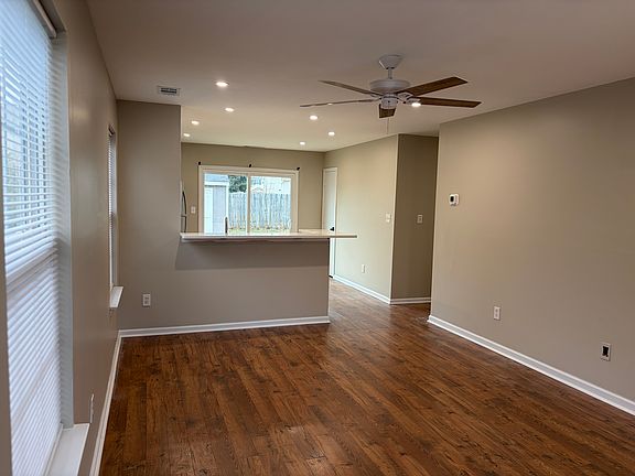 Open floorplan living area