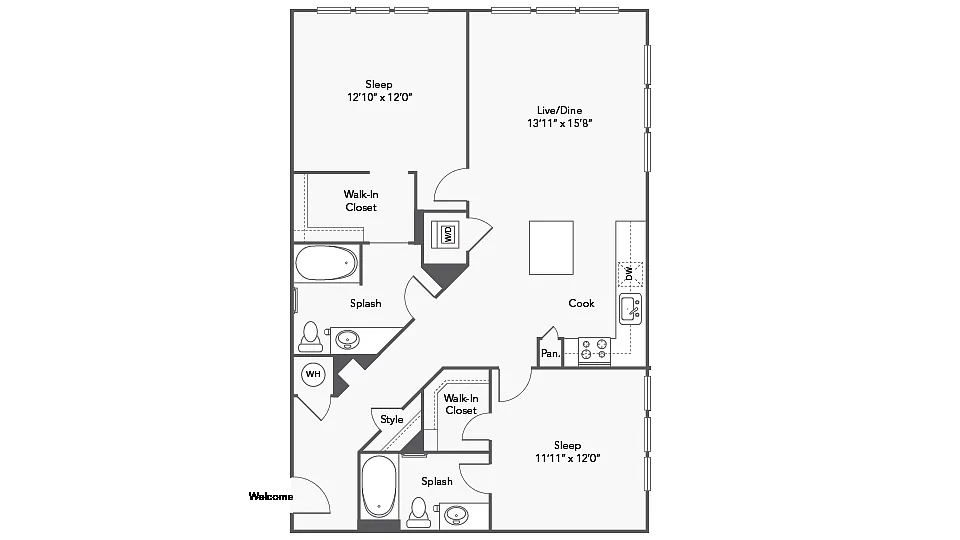 Floor plan Camden