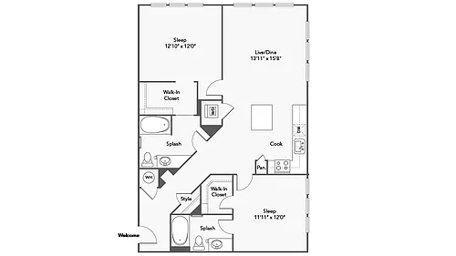 Floor plan Camden