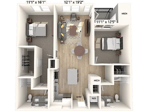 Floor plan BM08-72-120