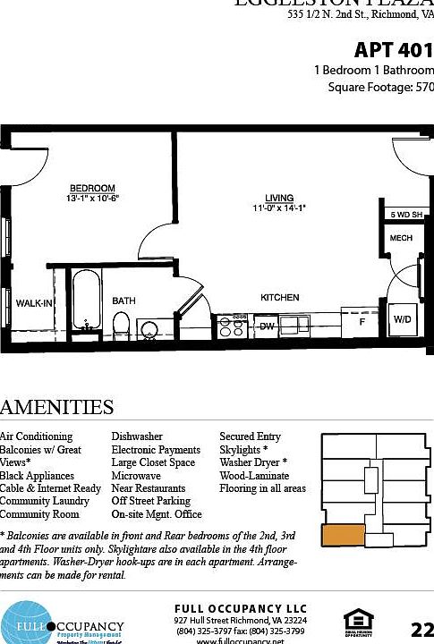 1st image of 537 N 2nd St APT 401
