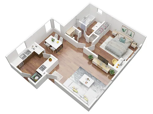 Floor plan Manhattan