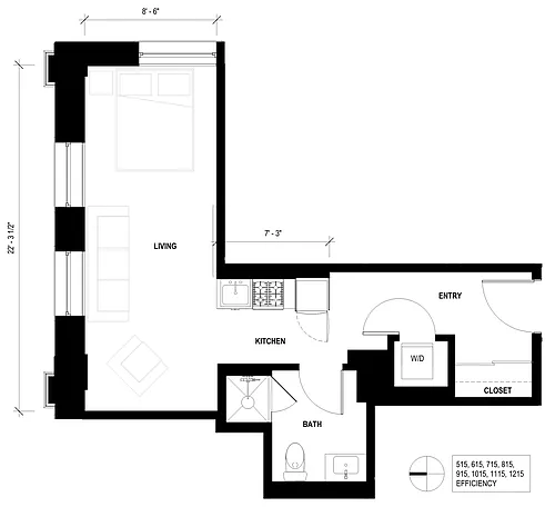 Floor plan A16