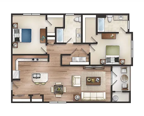 Floor plan The Berkeley