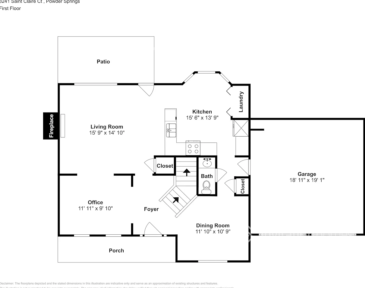 3241 Saint Claire Ct Powder Springs, GA 30127 — Photo 2