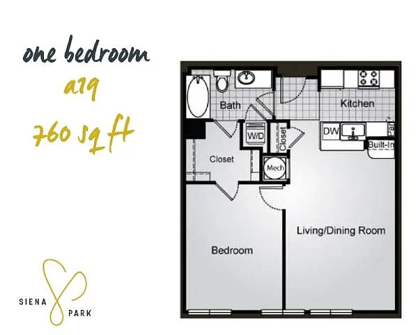 Floor plan A19