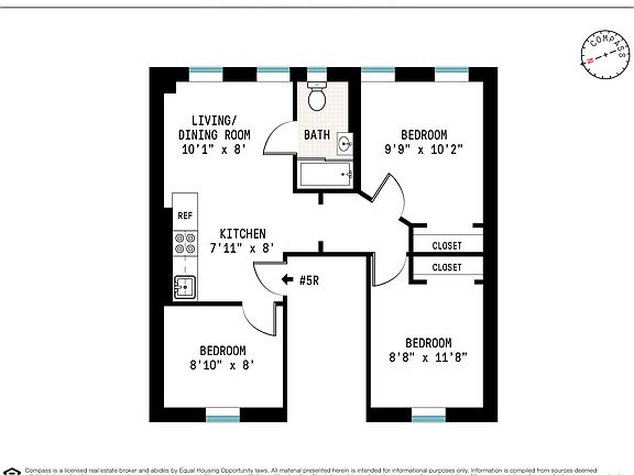 2nd image of 121 Mulberry St APT 5R