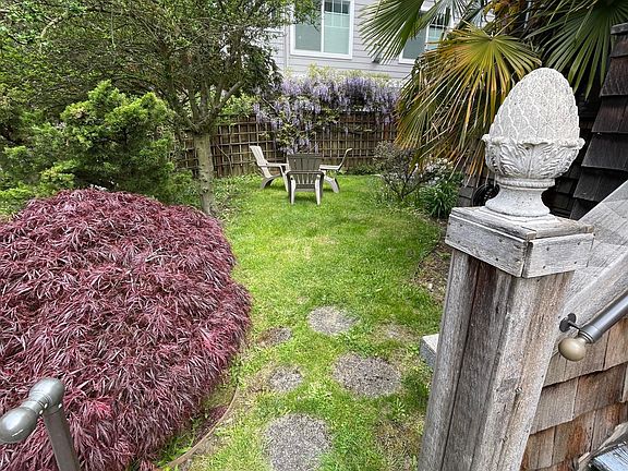 front right yard