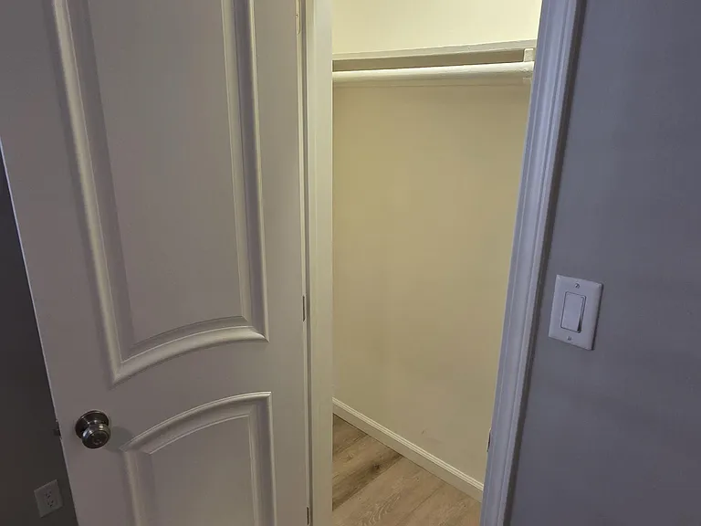 Closet for second bedroom
