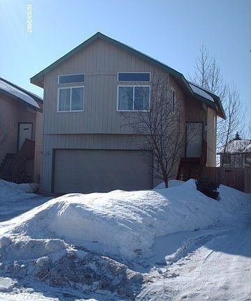 Front of home at angle