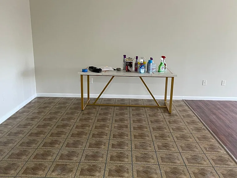 Open dining room concept
