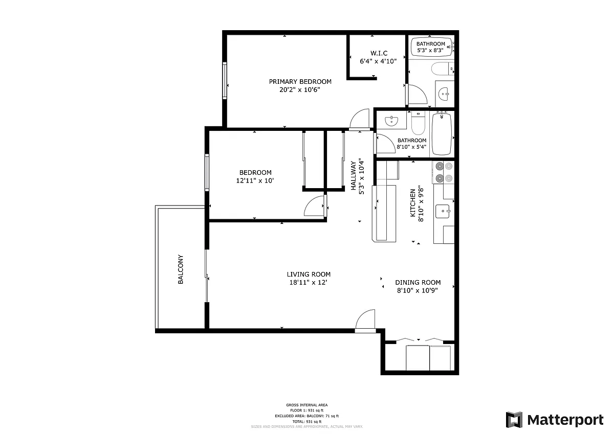 Floor plan 2X2