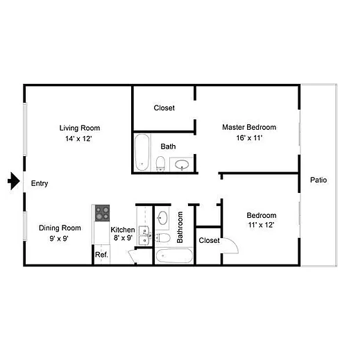 Floor plan C