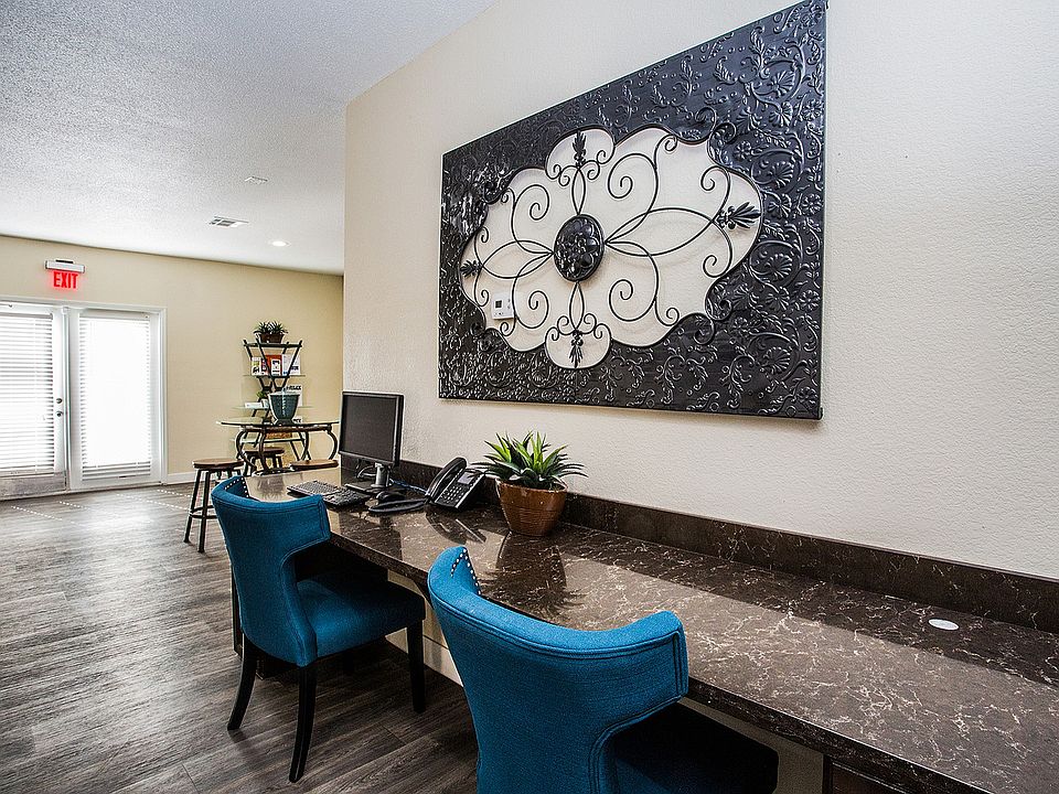 Experience productivity in a stylish and inviting workspace.