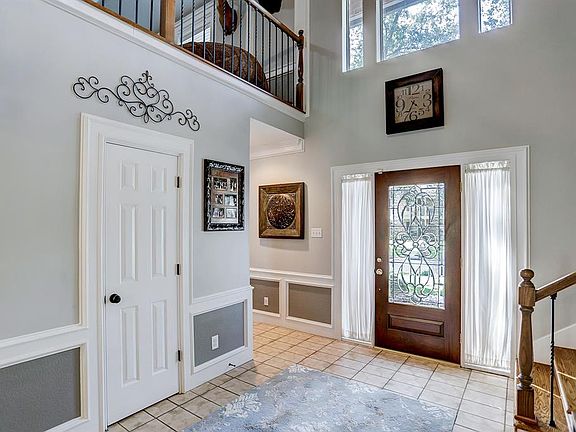 View of entry from Living Room